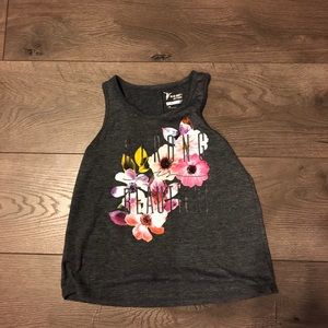 Sports tank top floral